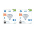 GE LED Bright White Flood Light Bulb