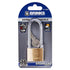 Brinks 40mm Solid Brass Keyed Lock with 2" Shackle