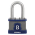 Brinks 44MM XT Series Commercial Laminated Steel Padlock with 1-1/2" Shackle