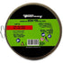 Forney Metal Cut-Off Wheel Type 27, 4-1/2 inches 5-Pack