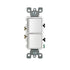 Leviton Decora Single Pole Combo Switch