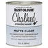 Rust-Oleum 30 oz Chalked Ultra Matte Clear Chalked Paint Top Coat