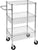 3 Shelf Chrome Storage Cart
