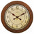 16" Wood with Parchment Clock