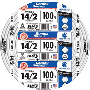 Southwire 14-2 NM W/G Indoor Wire