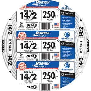 Southwire 14-2 NM W/G Indoor Wire