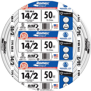 Southwire 14-2 NM W/G Indoor Wire