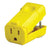 Leviton Python Industrial Grade High Visibility Yellow Connector