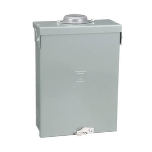 Square D 100 Amp Homeline 6-Space 12-Circuit Outdoor Main Lug Load Center