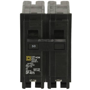 Square D Double Pole Homeline Circuit Breaker