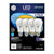 GE 4-Pack 10-Watt Dimmable LED Soft White A19 Light Bulbs