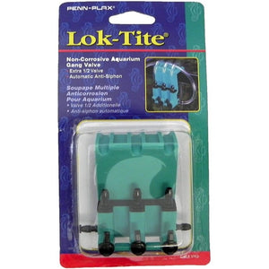 Penn Plax Lok-Tite Plastic Valve with Hanger 3 Gang Valve - 1 count