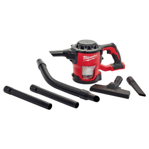 Milwaukee M18 18V Lithium-Ion Cordless Compact Vacuum with 4' Hose