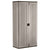 Suncast Mega Tall Storage Cabinet, Resin, Silver