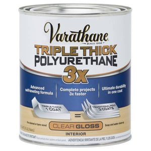 Varathane 1 Qt Triple Thick Gloss Polyurethane
