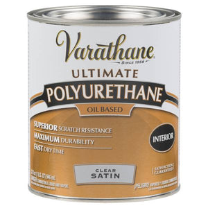 Varathane 1 Qt Ultimate Interior Oil-Based Satin Polyurethane