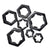Century Drill & Tool National Fine Rethreading Fractional 7-Piece Die Set