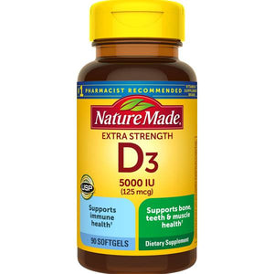 Nature Made Vitamin D3 Softgels