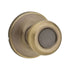 Kwikset Tylo Hall/Closet Knob in Antique Brass
