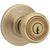 Kwikset Tylo Keyed Entry Knob in Antique Brass