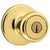 Kwikset Tylo Keyed Entry Knob in Polished Brass