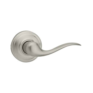 Kwikset Tustin Hall/Closet Lever in Satin Nickel