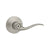 Kwikset Tustin Bed/Bath Lever in Satin Nickel