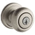Kwikset Juno Keyed Entry Knob featuring SmartKey in Satin Nickel