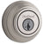 Kwikset 980 Single Cylinder Deadbolt featuring SmartKey in Satin Nickel
