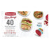 Rubbermaid 40-Piece TakeAlongs Food Storage Container Set