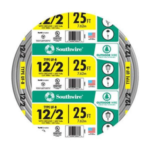 Southwire 12-2 UF W/G Outdoor Wire