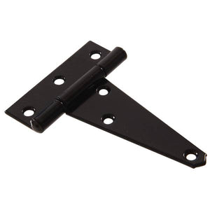 Hillman 8" Black Broad Heavy Duty T-Hinges