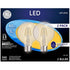 GE 2-Pack 5-Watt LED Soft White Dimmable G25 Light Bulbs