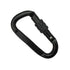 Baron Manufacturing 5/8" Locking Spring Snap Black