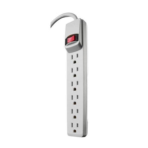 Southwire 4' 6-Outlet Power Strip with Overload Protection