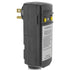 Leviton 15 Amp Right Angle Plug-In GFCI, Black