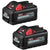 Milwaukee 2-Pack M18 REDLITHIUM HIGH OUTPUT XC6.0 Battery Pack