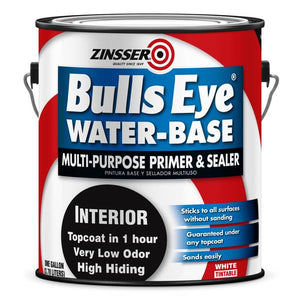 Zinsser 1 Gal Bulls Eye Flat White Water-Base Primer & Sealer