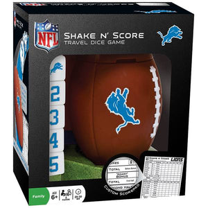 Masterpiece Puzzle Detroit Lions Shake 'n Score Game