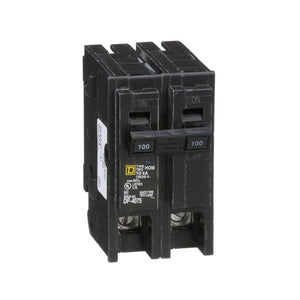 Square D Double Pole Homeline Circuit Breaker