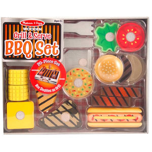 Melissa & Doug Grill & Serve BBQ Set