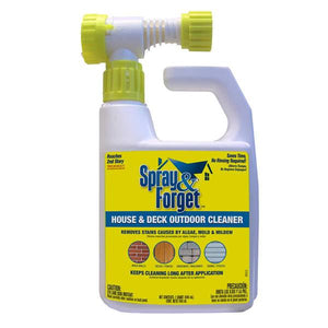 Spray & Forget 32 oz House and Deck Outdoor Cleaner