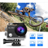 4K Action Pro Waterproof All Digital UHD WiFi Camera + RF Remote And Accessories