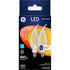 GE 2-Pack 3.5-Watt LED Soft White Dimmable CAC Light Bulbs