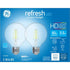 GE 2-Pack 5.5-Watt Refresh LED Energetic Daylight Dimmable G25 HD Light Bulbs