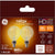 GE 2-Pack 4.5-Watt Relax LED Soft White Dimmable G16 HD Light Bulbs