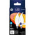 GE 2-Pack 4-Watt LED CAC Soft White Dimmable Frosted Light Bulbs