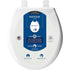 Mayfair AffinityRound Plastic Toilet Seat White Slow-Close Adjustable