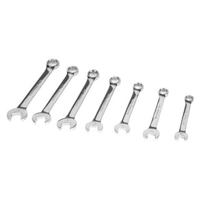 Performance Tool 7 Piece MM Polish Combo Wrench Set