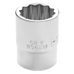 Performance Tool 3/4" Drive 1-1/8" 12 Point Socket